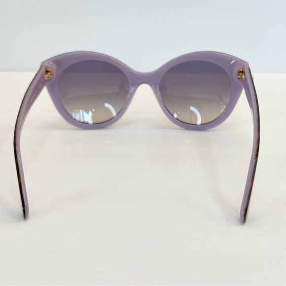 Kate Spade Karleigh/S 51mm Cat Eye Tortoise Sunglasses Havana/Plum New with case main image 5